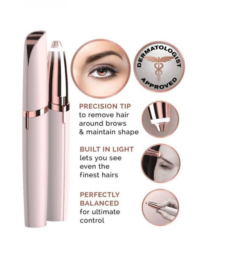 Instant Glow 2-in-1 Hair Remover for Women – Pain-Free & Portable