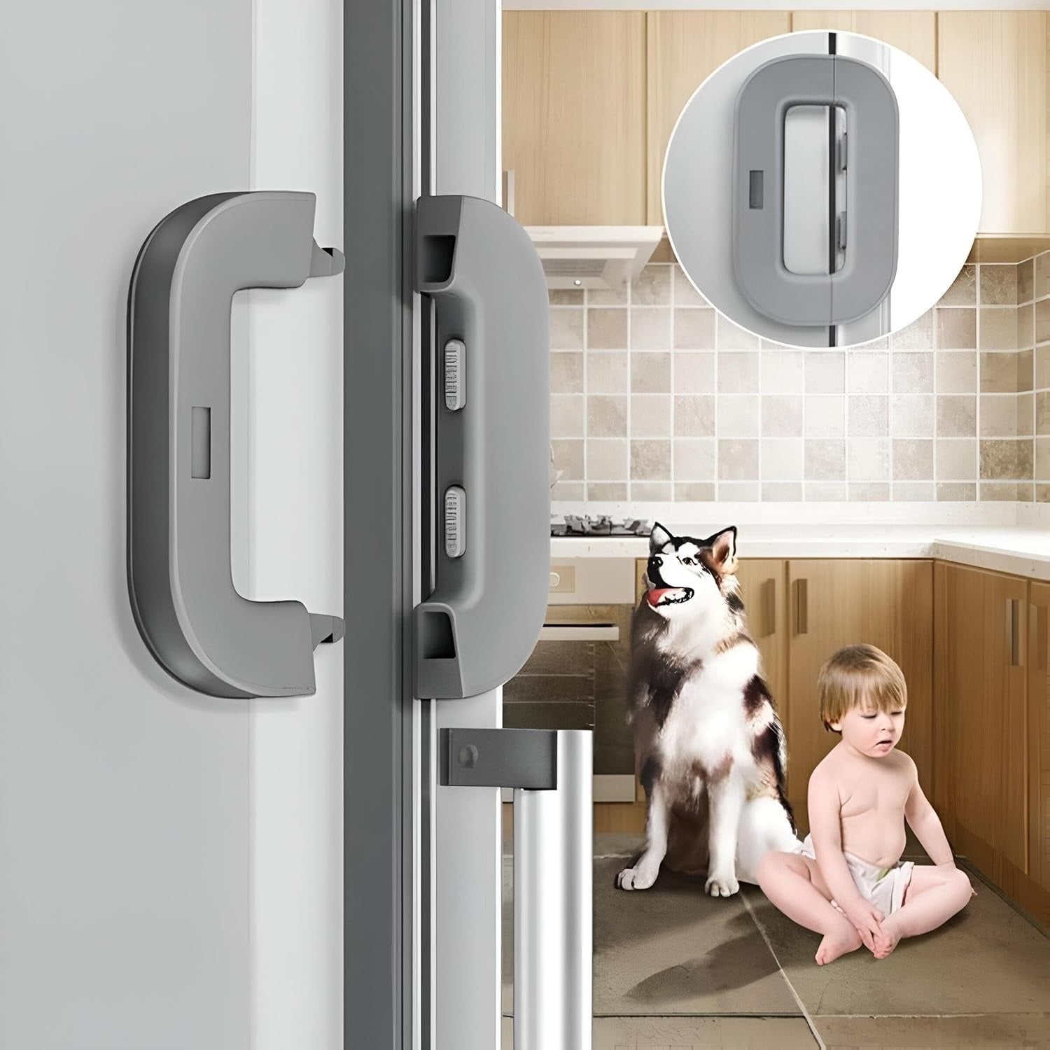 Baby Safety Fridge Lock | Child Proof Cabinet & Door Lock
